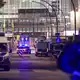 Der Einsatzort wurde weiträumig abgesperrt. - Bild: Bodo Marks/dpa
