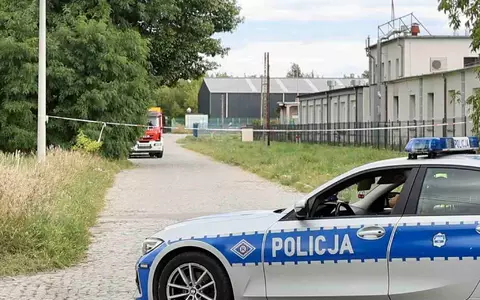 Der Brand in einer Drohnen-Fabrik in Polen war nach Aussage der Regierung in Warschau Sabotage. - Foto: Adam Kumorowicz/PAP/dpa