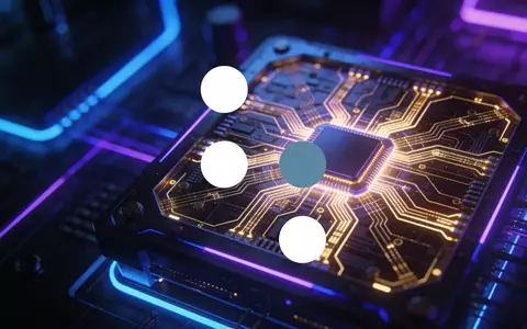 Abstrakte Darstellung eines Quantencomputer-Prozessors in einer hochmodernen, technologischen Laborumgebung. - Foto: über boerse-global.de