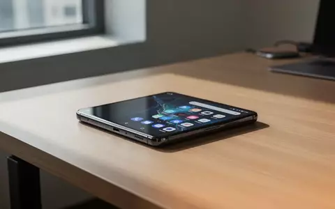 Ein modernes Android-Smartphone auf einem minimalistischen Schreibtisch in einer professionellen Büroumgebung. - Foto: über boerse-global.de