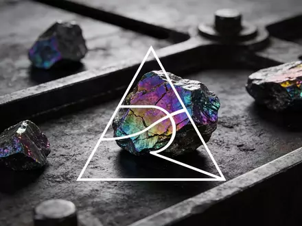 Abstrakte Darstellung von seltenen Erden und Mineralien als Symbol für den Bergbausektor und die Marktanalyse. - Foto: über boerse-global.de