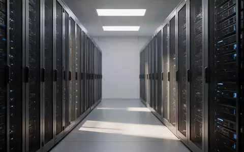 Modernes Serverraum-Interieur mit Server-Racks in einer professionellen, technologisch fokussierten Umgebung. - Foto: über boerse-global.de