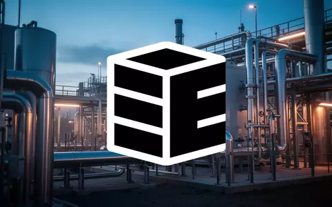 Moderne Industrieanlage zur Wasserstofferzeugung in atmosphärischer Dämmerung - Foto: über boerse-global.de