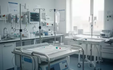 Eine leere Infusionsstation in einer klinischen Umgebung, die die medizinische Versorgungssituation symbolisiert. - Foto: über boerse-global.de