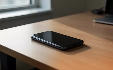 Ein modernes Smartphone liegt auf einem minimalistischen Holztisch bei natürlichem Lichteinfall. - Foto: über boerse-global.de