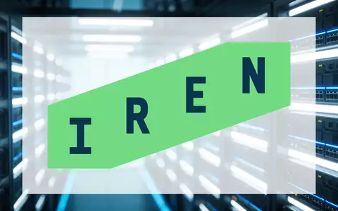 Abstrakte Darstellung eines modernen Rechenzentrums mit blau beleuchteten Serverracks. - Foto: über boerse-global.de