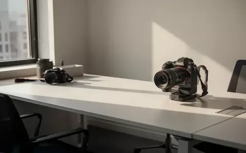 Ein minimalistischer, aufgeräumter Schreibtisch in einem hellen Büro bei Tageslicht ohne Personen oder Dokumente. - Foto: über boerse-global.de