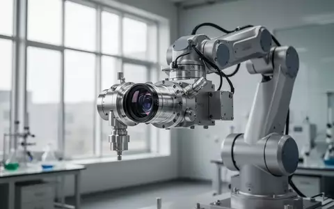 Ein hochpräziser Sensor-Array für Robotik in einer industriellen Laborumgebung. - Foto: über boerse-global.de