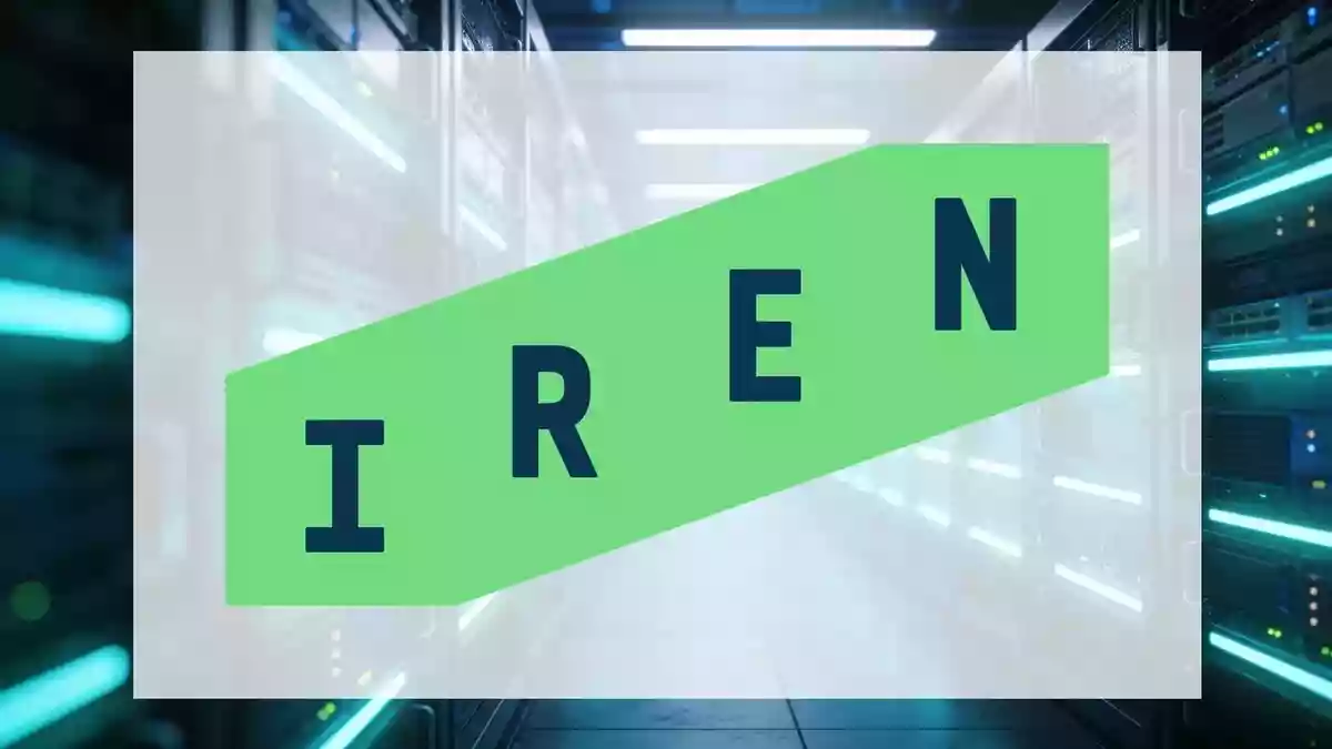 IREN's Two-Track Story: A Record Loss That Bulls Are Willing to Overlook Illustration mit AI erstellt.