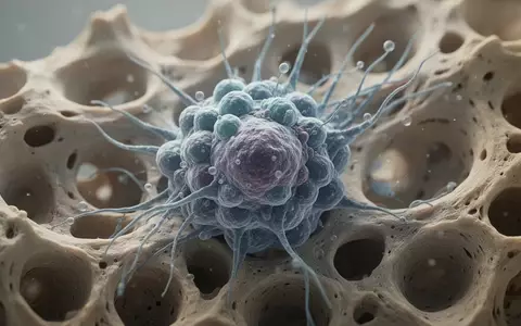 Mikroskopische Aufnahme einer immunologischen Zellstruktur innerhalb der Knochenmarksubstanz des Schädels. - Foto: über boerse-global.de