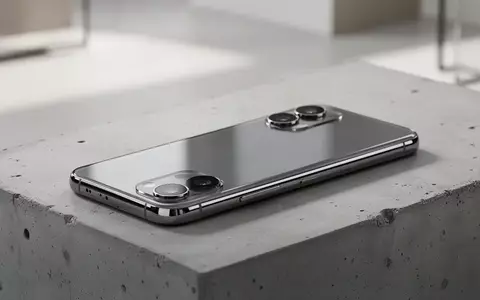Ein modernes Smartphone liegt auf einem minimalistischen Untergrund in einem hellen Designstudio. - Foto: über boerse-global.de