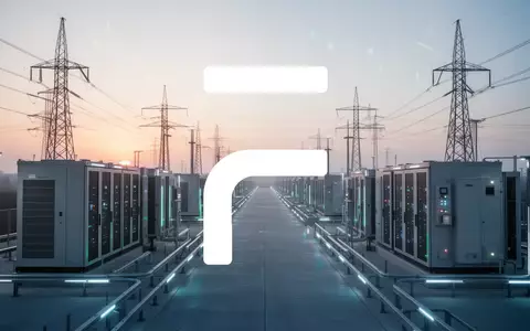 Moderne Energiespeicheranlage bei Sonnenaufgang als Symbol für strategische Unternehmensentwicklung und Energiewende - Foto: über boerse-global.de