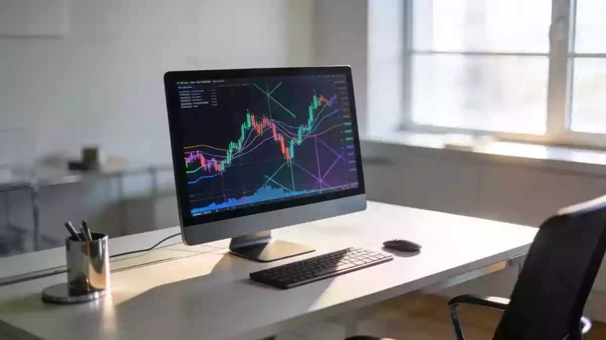 Vanguard FTSE All-World UCITS ETF USD Accumulation Illustration mit AI erstellt.