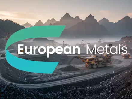 Moderne industrielle Bergbauumgebung in einer bergigen Landschaft bei Sonnenaufgang. - Foto: über boerse-global.de