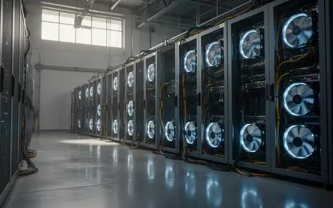 Moderne Serverräume in einem Rechenzentrum mit geordneter Hardware und industrieller Beleuchtung. - Foto: über boerse-global.de