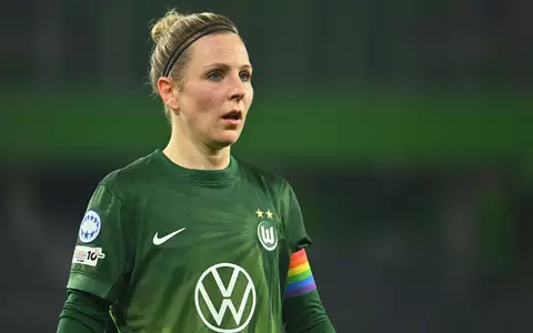 Bitteres Aus für Wolfsburg: Kapitänin Svenja Huth. (Archivbild) - Foto: Swen Pförtner/dpa