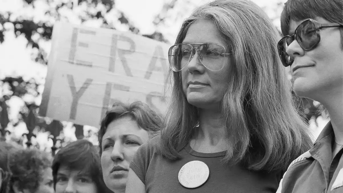 Seit den späten 1960er Jahren setzte sie sich unter anderem für das Recht auf Abtreibung, politische Teilhabe und gleiche Rechte ein.  - Bild: Scott Applewhite/AP/dpa