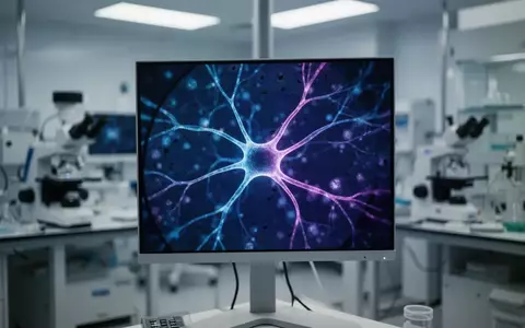 Hochauflösende Darstellung komplexer neuronaler Strukturen in einem medizinischen Forschungslabor. - Foto: über boerse-global.de