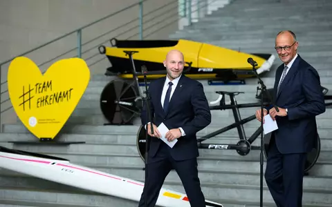 Ronald Rauhe ist neuer Staatsminister für Sport und Ehrenamt. - Foto: Bernd von Jutrczenka/dpa