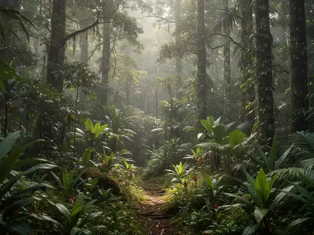Ein üppiger, artenreicher Wald mit vielfältiger Vegetation als Symbol für ökologische Stabilität. - Foto: über boerse-global.de