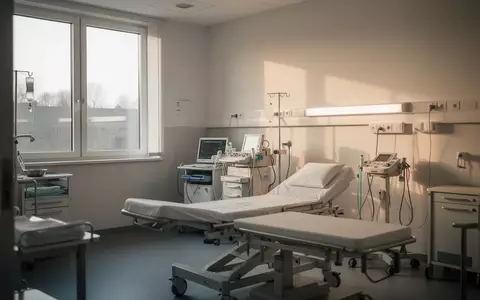 Ein heller, steriler Behandlungsraum in einer psychiatrischen Klinik mit minimalistischer Einrichtung und natürlichem Licht. - Foto: über boerse-global.de