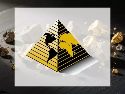 Golderzfragmente auf einer dunklen Schieferoberfläche bei dramatischer Beleuchtung. - Foto: über boerse-global.de