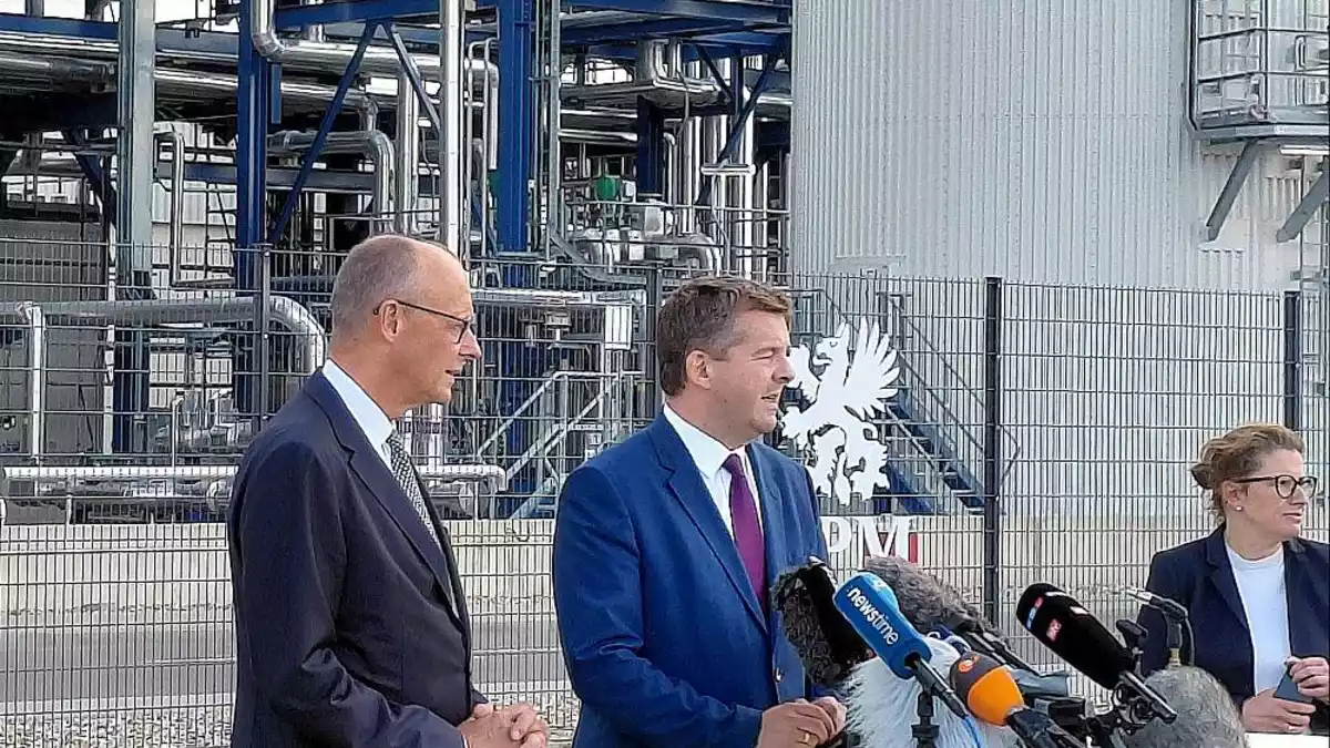 Merz warnt bei Wahlkampftermin in Sachsen-Anhalt vor AfD-Wahl