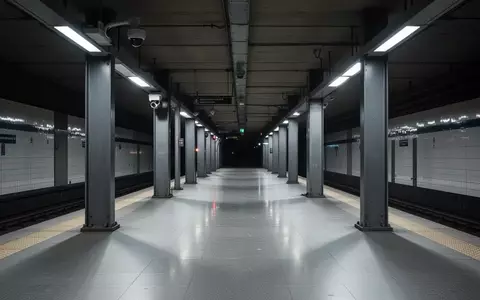 Eine moderne, menschenleere U-Bahn-Station mit beleuchtetem Bahnsteig und Tunnelzugang in einer deutschen Großstadt. - Foto: über boerse-global.de