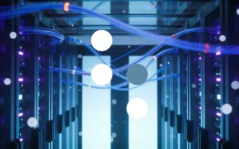 Abstraktes, futuristisches Labor für Quantencomputing mit kühler Beleuchtung und technischer Tiefe. - Foto: über boerse-global.de