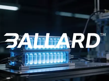 Ein futuristischer Wasserstoff-Brennstoffzellen-Stack in einer modernen, technologisch fortschrittlichen Laborumgebung. - Foto: über boerse-global.de