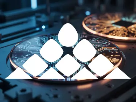 Abstraktes Bild einer modernen Halbleiterfertigung mit leuchtenden Schaltkreisen als Symbol für technologischen Fortschritt. - Foto: über boerse-global.de