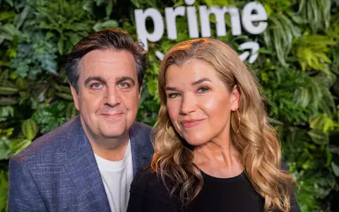 Bastian Pastewka und Anke Engelke sind wieder Ralf und Maria – ihre neue Serienstaffel «Perfekt Zusammen?!» ist ab Ende Januar bei Prime Video im Programm. - Foto: Rolf Vennenbernd/dpa