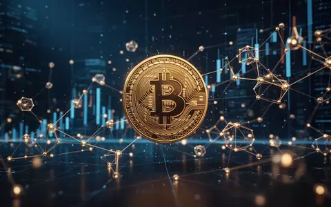 Abstrakte Darstellung digitaler Finanzmärkte und Blockchain-Architektur mit professioneller Beleuchtung. - Foto: über boerse-global.de