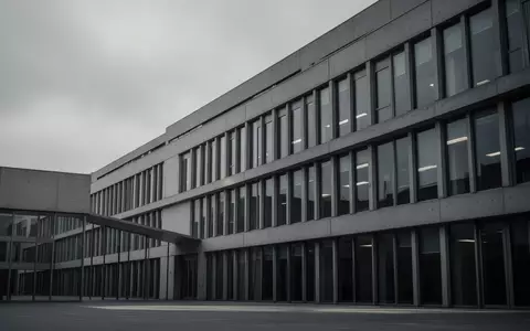 Ein modernes, minimalistisches Verwaltungsgebäude aus Beton und Glas vor einem bewölkten Himmel. - Foto: über boerse-global.de