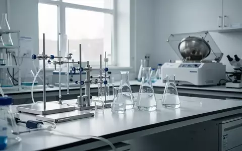 Ein steriles, modernes biomedizinisches Labor mit wissenschaftlichen Geräten in einer ruhigen, hellen Arbeitsumgebung. - Foto: über boerse-global.de