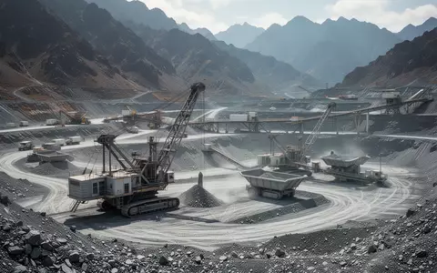 Moderne Silberminenanlage in einer bergigen Landschaft bei Tageslicht. - Foto: über boerse-global.de