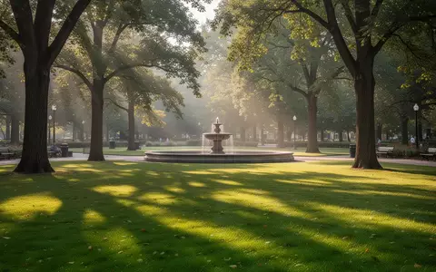 Ein sonniger Stadtpark mit einer gepflegten Rasenfläche und Bäumen, die eine ruhige Umgebung für gemeinschaftliche Aktivitäten bieten. - Foto: über boerse-global.de