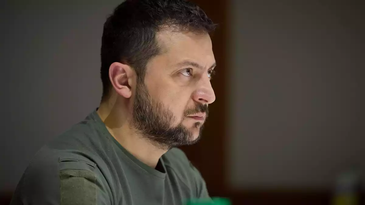 Nach einem direkten russischen Angriff auf die Zentrale des Geheimdienstes SBU hat Präsident Wolodymyr Selenskyj den SBU angewiesen, Russland «spiegelbildlich» zu antworten. (Archivbild) - Bild: Ukraine Presidency/Planet Pix via ZUMA Press Wire/dpa