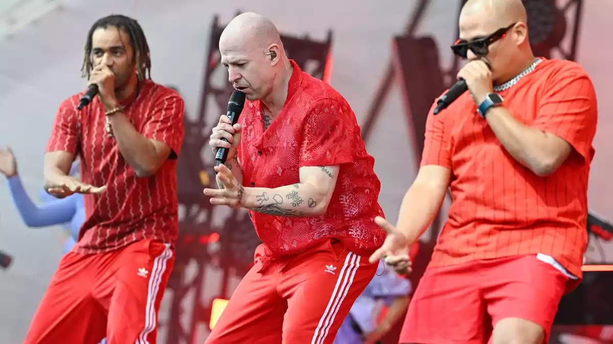Die Berliner Band Culcha Candela («Hamma», «Monsta») will nach eigenen Angaben zwar an ihrem Auftritt auf dem Hockenheimring festhalten.(Archiv) - Bild: Uwe Anspach/dpa