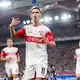 Erzielte das sehenswerte 1:0 für den VfB: Bilal El Khannouss.   - Bild: Tom Weller/dpa