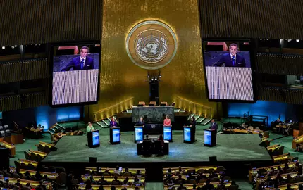 Die USA stimmten als einzige Nation gegen eine Reform der Weltkarte. (Archivbild) - Foto: Bianca Otero/ZUMA Press Wire/dpa