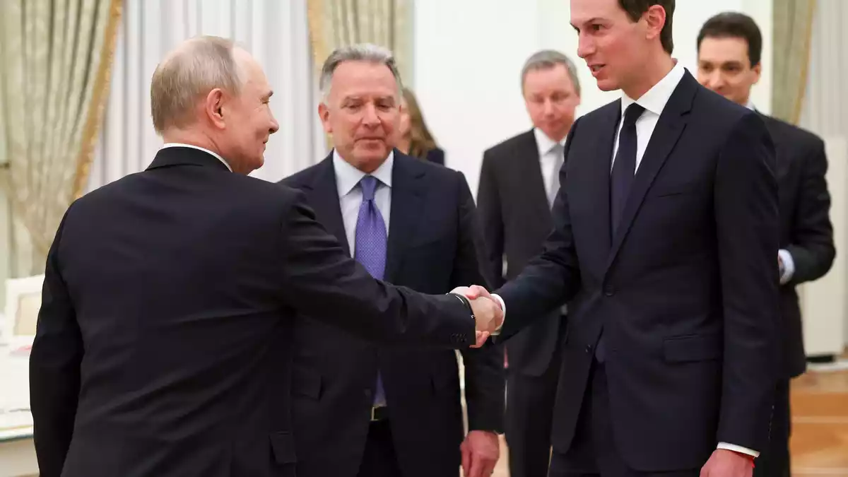 Der US-Sondergesandte Witkoff soll Putin zum achten Mal treffen. (Archivbild) - Bild: Uncredited/Pool Sputnik Kremlin/AP/dpa