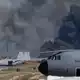 Ein gewaltiger Knall und dann dichter, schwarzer Rauch - so beschreiben Anwohner den Vorfall. - Bild: Uncredited/AP/dpa