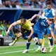 Dortmund hatte gegen die TSG zu kämpfen. - Bild: Uwe Anspach/dpa