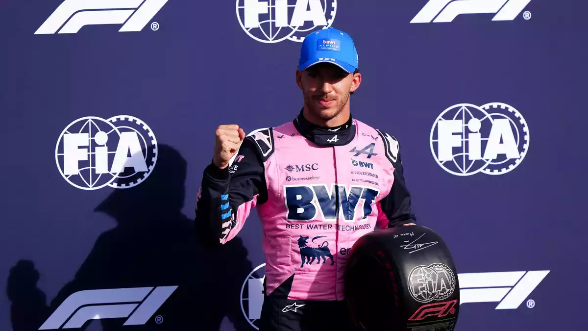 Pierre Gasly fuhr sensationell auf Platz eins. - Bild: Bradley Collyer/PA Wire/dpa