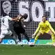 David Mokwa mit dem zwischenzeitlichen Treffer zum 1:1. - Bild: David Inderlied/dpa