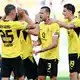 Dortmund feiert eine furiose Aufholjagd. - Bild: Uwe Anspach/dpa