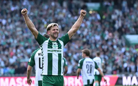 Bremens Niclas Füllkrug sorgte gegen Leipzig per Kopf für das 2:0 - Foto: Carmen Jaspersen/dpa