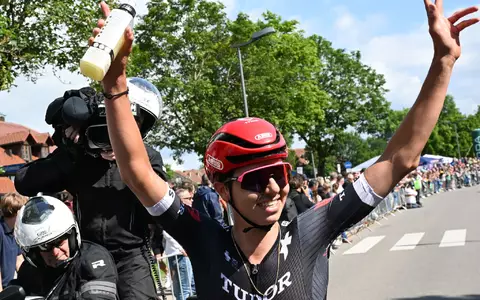 Marco Brenner gewinnt erstmals eine Etappe bei der Vuelta. (Archivbild) - Foto: Bernd Weißbrod/dpa