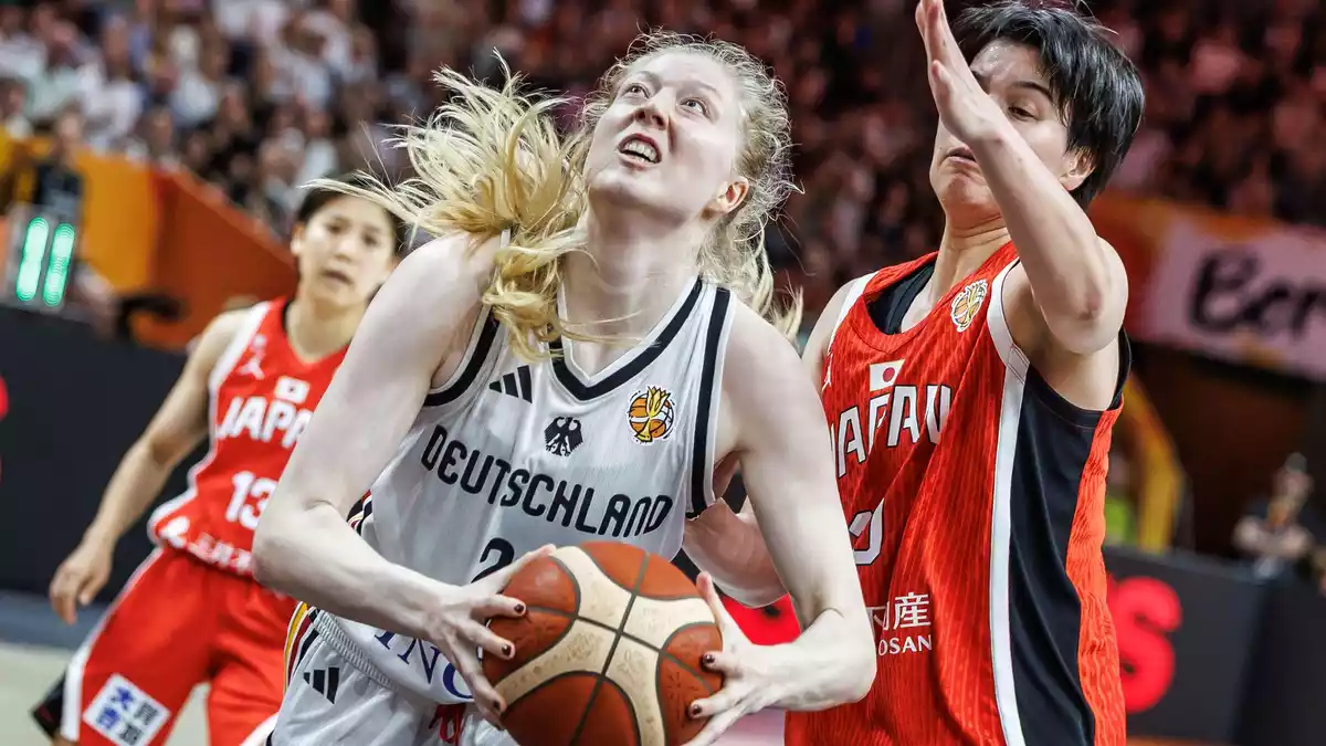Frieda Bühner traf gegen Japan zweistellig. - Bild: Andreas Gora/dpa